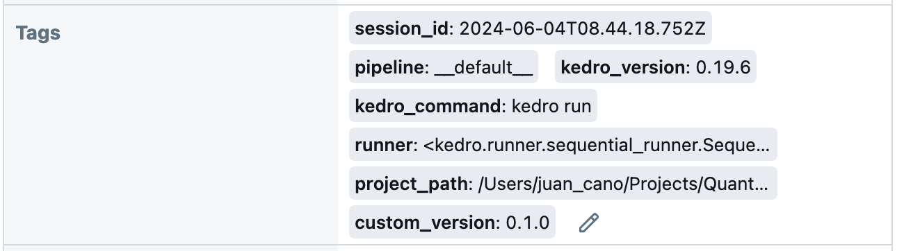 Simple MLflow tracking